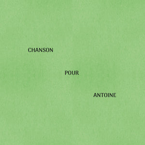 NUMÉRIQUE - Nicolas Gémus - Chanson pour Antoine - TRICD7457