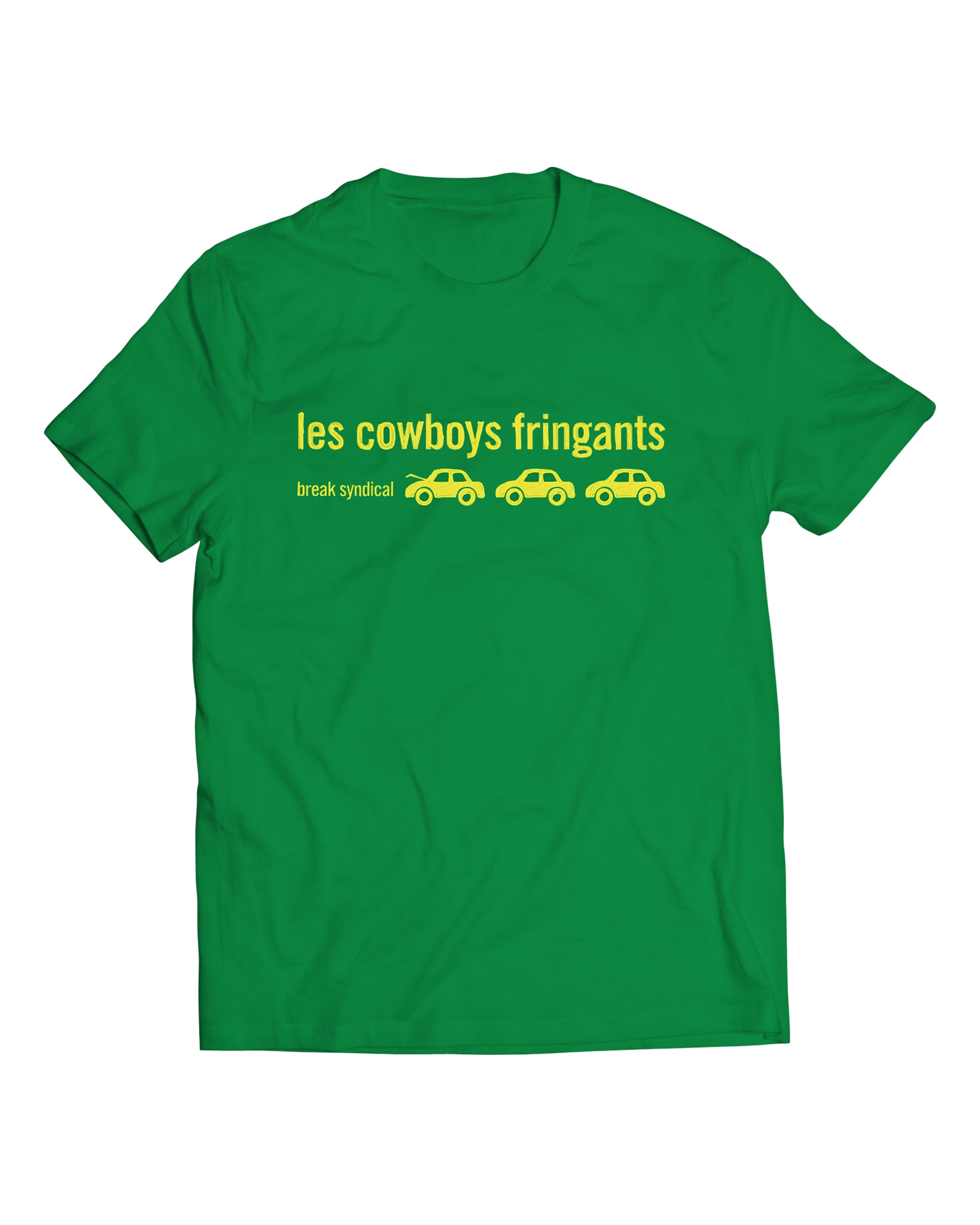 T-SHIRT - Les Cowboys Fringants - Break syndical classique
