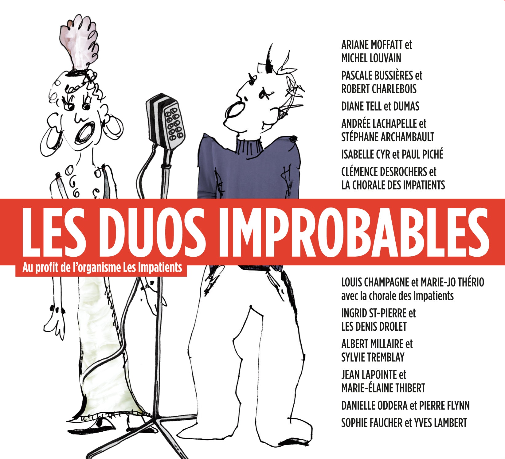 CD – Artistes variés – Duos improbables-Les impatients – TRICD7321